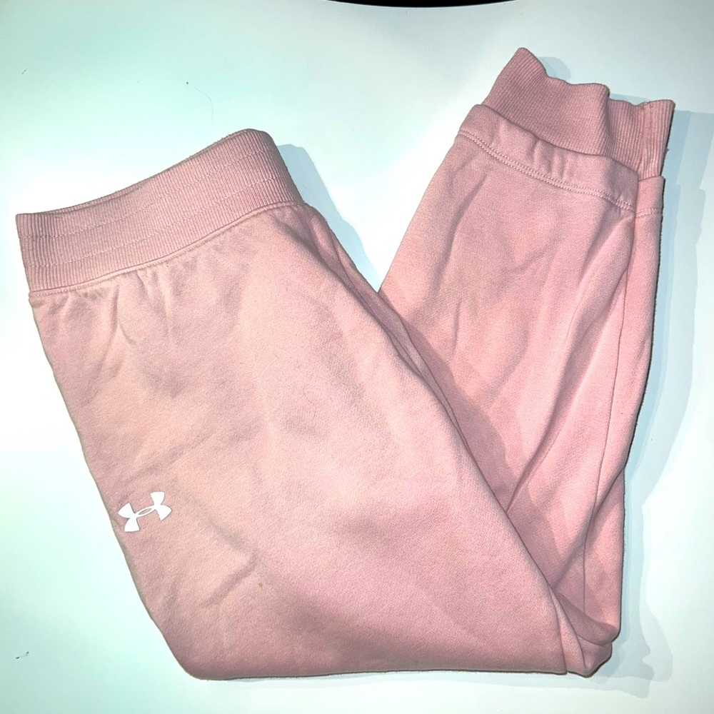 UNDER ARMOUR Baby Pink Joggers